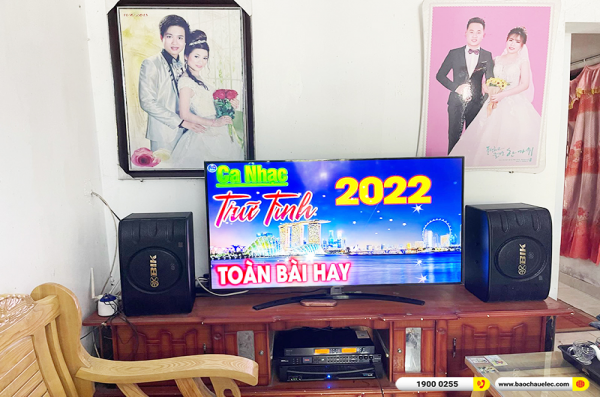 Lắp đặt dàn karaoke trị giá gần 20 triệu cho chị Nhữ tại Hải Phòng (BIK BJ-S668, APP Mz-46, DSP-9000 Plus, U900 Plus Ver 2) 