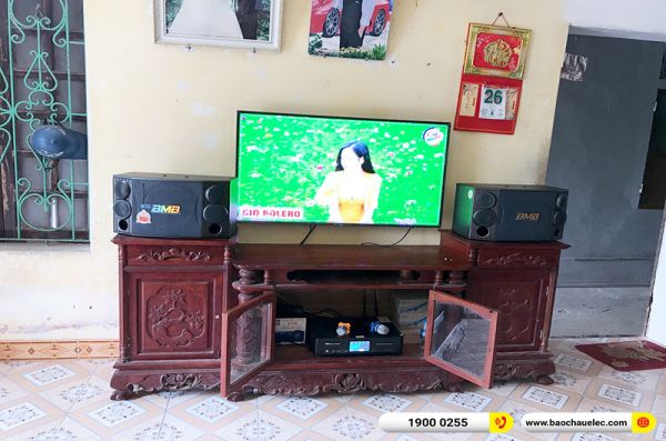 Lắp đặt dàn karaoke trị giá gần 30 triệu cho anh Quân tại Hà Nam (BMB CSD 880SE, BKSound DKA 8500) 