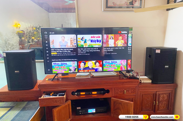 Lắp đặt dàn karaoke trị giá gần 30 triệu cho chị Hòa tại Bắc Ninh (BIK BSP 410II, BKSound DKA 6500, BKSound SW512C) 