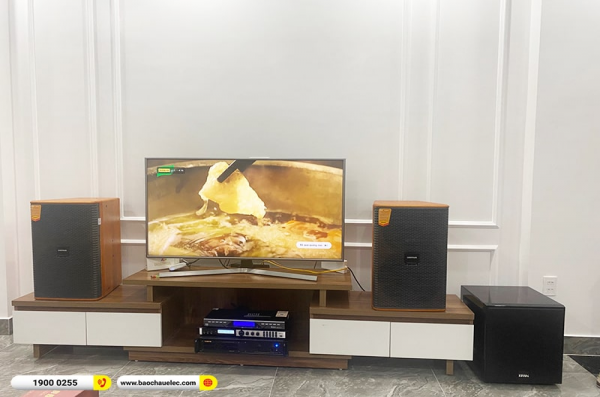 Lắp đặt dàn karaoke trị giá gần 40 triệu cho anh Hải tại Hải Phòng (Domus DK612, VM620A, X6 Luxury, BJ-W25A, U900 Plus X) 