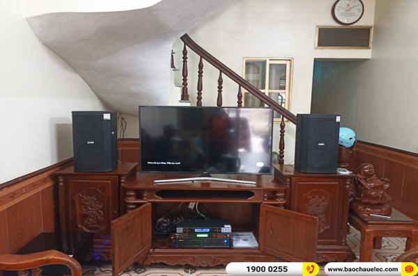 Lắp đặt dàn karaoke trị giá gần 40 triệu cho anh Quyết ở Bắc Giang (BSP 410II, VM 420A, BPR-5600, BJ-W25A, BIK BJ-U500)