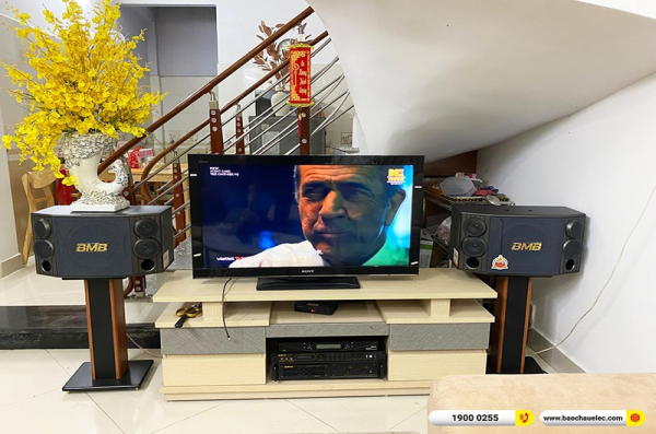 Lắp đặt dàn karaoke trị giá gần 40 triệu cho chị Ngọc tại Hải Phòng (BMB CSD 880SE, VM620A, BPR-8500, UGX12 Luxury) 