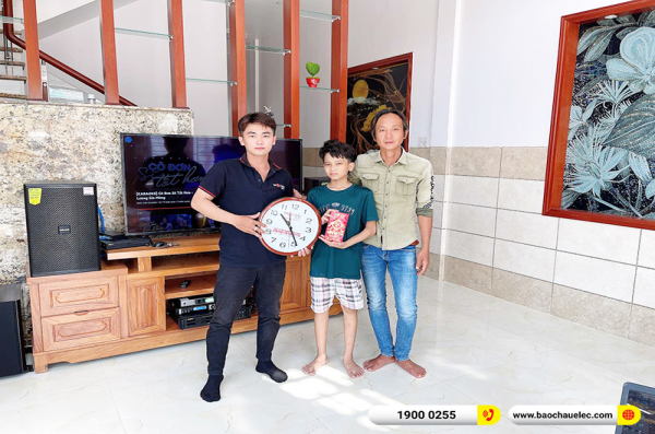 Lắp đặt dàn karaoke trị giá gần 40 triệu cho chị Trinh tại Sóc Trăng (Domus DP6120, VM620A, X6 Luxury, SW612B, BCE UGX12) 