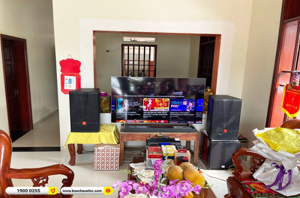 Lắp đặt dàn karaoke trị giá gần 60 triệu cho anh Điểm tại Hải Phòng (JBL CV1570, VM820A, BKSound KX6, SW815, U900 Plus X)