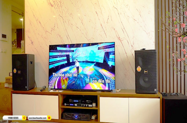 Lắp đặt dàn karaoke trị giá gần 70 triệu cho anh Hải tại Hà Nội (BMB CSS 1210SE, Xli2500, KX180A, JBL A120P, JBL VM200) 