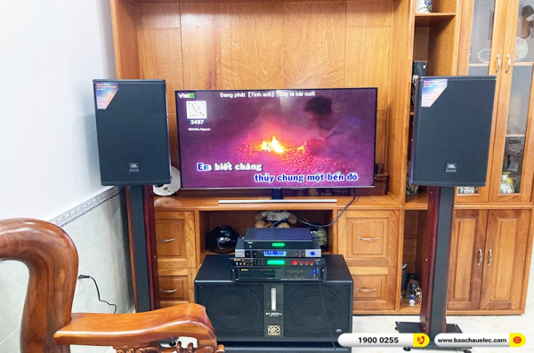 Lắp đặt dàn karaoke trị giá gần 70 triệu cho anh Nhã tại TPHCM (JBL MTS12, VM830A, BPR-5600, BJ-W88 Plus, BJ-U500)