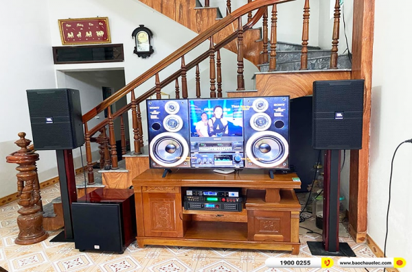 Lắp đặt dàn karaoke trị giá gần 70 triệu cho chú Lực tại Hà Nam (JBL KP4012 G2, VM820A, BPR-5600, SW815, BIK BJ-U500) 