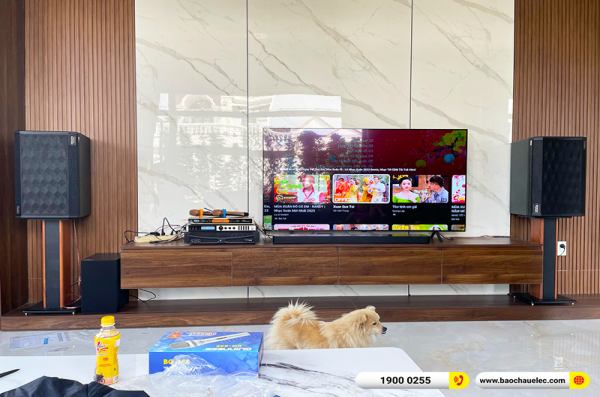 Lắp đặt dàn karaoke trị giá hơn 30 triệu cho anh Kiệt tại Đồng Nai (Denon DP-R312, APP MZ66, X6 Luxury, UGX12 Gold) 