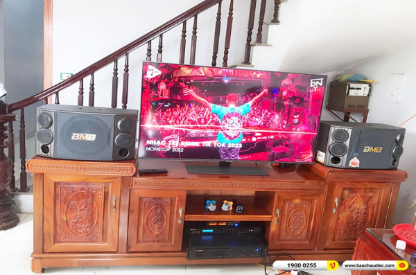 Lắp đặt dàn karaoke trị giá hơn 30 triệu cho anh Sơn tại Hà Nam (BMB CSD 880SE, VM620A, BPR-5600, BIK BJ-U100) 