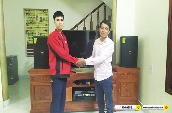 Lắp đặt dàn karaoke trị giá hơn 30 triệu cho anh Trinh tại Hải Dương (Domus DP6120 Max, VM620A, X6 Luxury, U900 Plus X, BIK Pro 8X) 