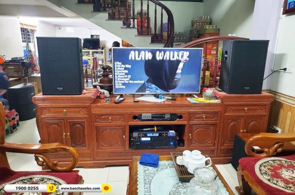 Lắp đặt dàn karaoke trị giá hơn 30 triệu cho chị Mai tại Hà Nội (Denon DP-R212, VM620A, X5 Plus, SW512C, BJ-U500)