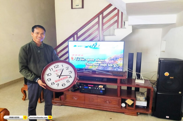Lắp đặt dàn karaoke trị giá hơn 60 triệu cho anh Tiến tại Ninh Bình (BMB CSS 1212SE, VM1020A, KX180A, SW612B, BJ-U600) 