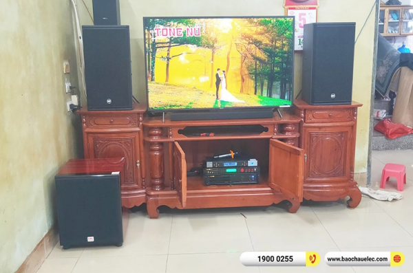 Lắp đặt dàn karaoke trị giá gần 60 triệu cho chú Duy tại Hà Nội (RCF X-MAX 12, VM620A, BPR-5600, SW815, BJ-U500) 
