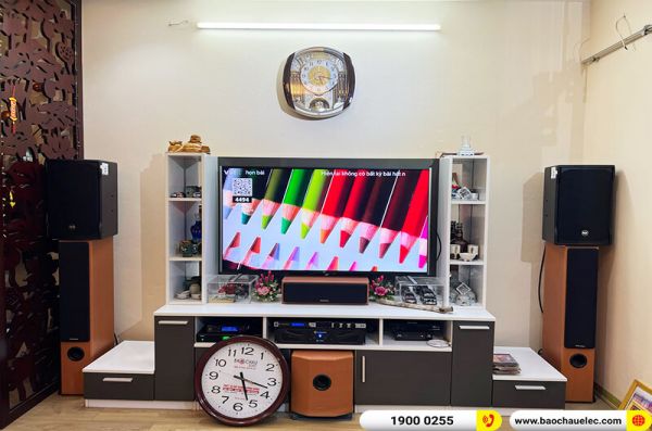 Lắp đặt dàn karaoke trị giá hơn 70 triệu cho chú Hưng ở Hà Nội (EMAX 3110 MK2, Crown Xli2500, KX180A, JBL VM200, 4K Plus 4TB)