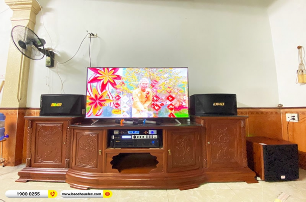 Lắp đặt dàn karaoke trị giá khoảng 40 triệu cho anh Thắng tại Bắc Ninh (BMB CSN 510SE, VM620A, X6 Luxury, SW512C, BJ-U500) 