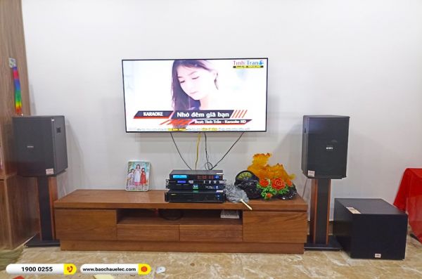 Lắp đặt dàn karaoke trị giá khoảng 40 triệu cho anh Tuấn tại Bắc Giang (BIK BSP 410II, VM420A, KX180A, SW312B, BJ-U550) 
