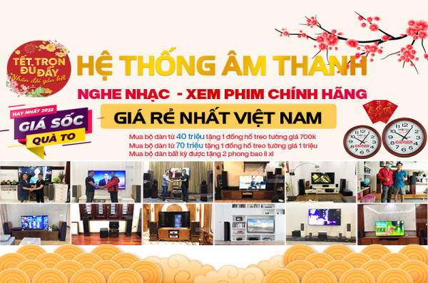 Xập xình Tết Quý Mão linh đình với dàn nghe nhạc giảm cực hăng 29%, quẩy nhạc đã tai