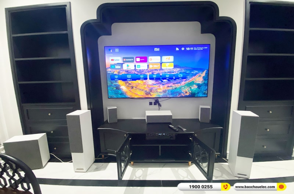 Lắp đặt 2 cấu hình dàn nghe nhạc trị giá hơn 80 triệu cho anh Trọng tại Long An (Jamo S807 HCS, Jamo S809 HCS, Yamaha RX-V385,…) 