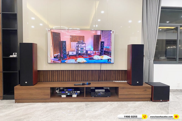 Lắp đặt dàn karaoke, nghe nhạc trị giá hơn 110 triệu cho anh Quang tại Hải Phòng (JBL Studio 690, KX180A, PM6008, Cambridge 200M, A120P, VM200) 