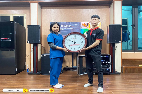 Lắp đặt dàn karaoke trị giá gần 140 triệu cho chị Lan tại Bắc Giang (RCF CMAX 4112, IPS 2700, VM820A, KX180A, PRX418S, VM300) 