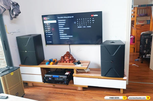 Lắp đặt dàn karaoke trị giá gần 30 triệu cho anh Đức tại Hà Nội (Alto AT2000II, BIK VM620A, DSP-9000 Plus, U900 Plus X) 