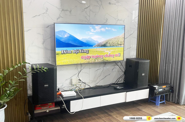 Lắp đặt dàn karaoke trị giá gần 30 triệu cho anh Văn tại Hà Nội (BIK BSP 410II, VM620A, BKSound X5 Plus, BBS W500)