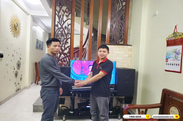 Lắp đặt dàn karaoke trị giá gần 30 triệu cho chị Trang tại Hà Nội (Alto AT2000II, VM620A, X5 Plus, BIK BJ-U100) 
