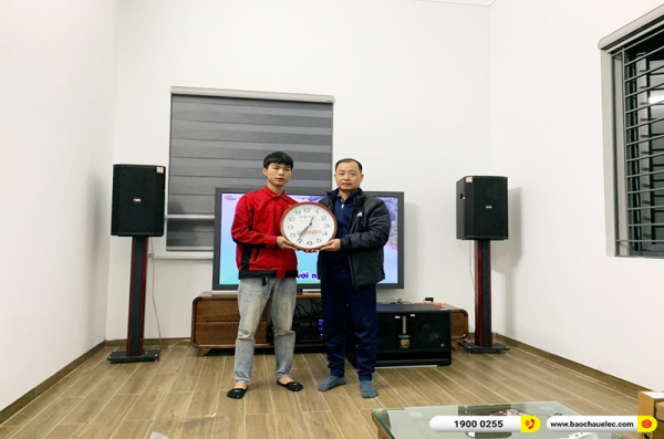 Lắp đặt dàn karaoke trị giá gần 50 triệu cho chị Hà tại Bắc Giang (BIK BSP 412II, VM630A, BPR-8500, BJ-W66 Plus, BJ-U550) 