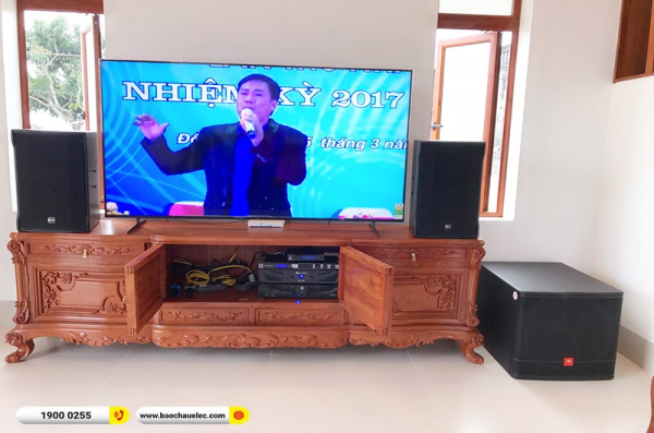 Lắp đặt dàn karaoke trị giá hơn 130 triệu cho anh Sơn tại Nam Định (RCF CMAX 4112, IPS3700, Xli2500, KX180A, JBL CV18S, JBL VM200)