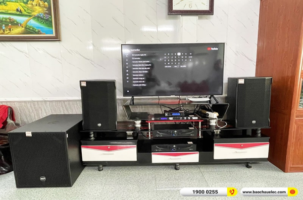 Lắp đặt dàn karaoke trị giá hơn 150 triệu cho anh Lợi tại Bạc Liêu (RCF CMAX 4112, IPS 2700, IPS 3700, KX180A, RCF S8018II, VM200) 