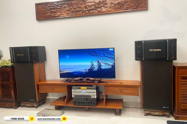Lắp đặt dàn karaoke trị giá hơn 20 triệu cho anh Quang tại Đà Nẵng (BIK BJ-S968, BKSound DP4500, UGX12 Gold) 