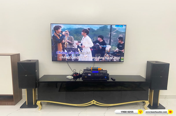 Lắp đặt dàn karaoke trị giá hơn 20 triệu cho chị Hoa tại Hải Phòng (Alto AT1000II, VM620A, DSP-9000 Plus, U900 Plus X)