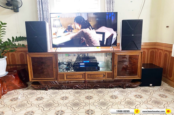 Lắp đặt dàn karaoke trị giá hơn 30 triệu cho anh Hưởng tại Thái Bình (Alto AT2000II, VM620A, X5 Plus, SW312B, U900 Plus X)