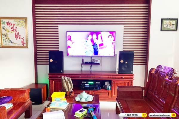 Lắp đặt dàn karaoke trị giá hơn 40 triệu cho anh Cương tại Bình Dương (BMB CSS 1210SE, VM620A, X5 Plus, SW512C, BCE UGX12) 