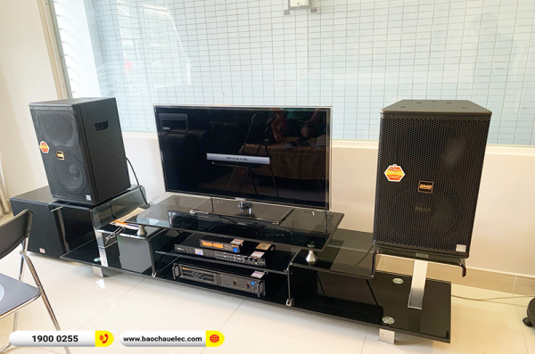 Lắp đặt dàn karaoke trị giá hơn 40 triệu cho cô Kim Anh tại TPHCM (BMB CSS 1210SE, VM620A, DSP-9000 Plus, SW512B, BJ-U100) 