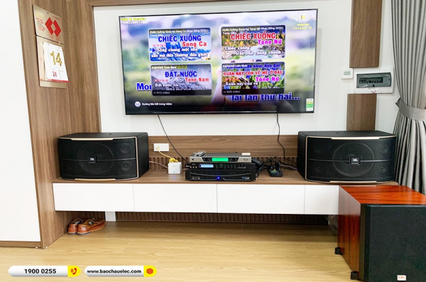 Lắp đặt dàn karaoke trị giá hơn 40 triệu cho cô Lan tại Hà Nội (JBL Pasion 12, APP MZ86, X5 Plus, SW612C, BCE UGX12) 