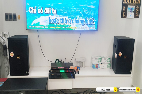Lắp đặt dàn karaoke trị giá hơn 50 triệu cho chị Hằng tại TPHCM (BMB CSS 1210SE, VM620A, BPR-5600, BJ-W66 Plus, BJ-U600) 