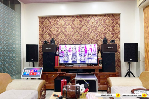 Lắp đặt dàn karaoke trị giá khoảng 110 triệu cho anh Hoàng tại Yên Bái (RCF CMAX 4112, VM820A, KX180A, SW612B, VM200, Màn 22inch,…) 
