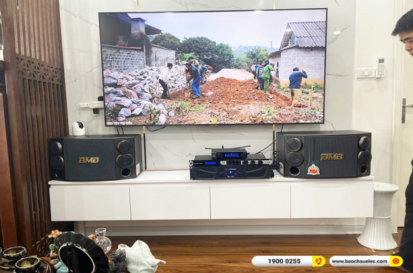 Lắp đặt dàn karaoke trị giá khoảng 50 triệu cho anh Hùng tại Hà Nội (BMB CSD 880SE, Crown Xli2500, KX180A, JBL VM200) 