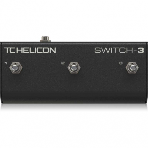 TC HELICON SWITCH-3 Footswitches for Voice Processors
