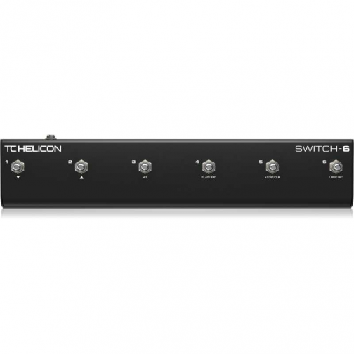 TC HELICON SWITCH-6 Footswitches for Voice Processors