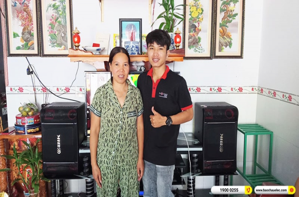 Lắp đặt dàn karaoke trị giá gần 30 triệu cho chị Hạnh tại Đồng Nai (BIK BJ-S968, VM620A, X6 Luxury, U900 Plus X) 