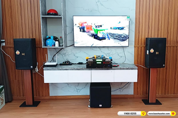 Lắp đặt dàn karaoke trị giá gần 50 triệu cho anh Thủ tại Đồng Nai (BMB CSS 1210SE, VM620A, BPR-8500, SW512B, BCE UGX12) 