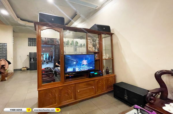 Lắp đặt dàn karaoke trị giá gần 50 triệu cho chú Yên tại Hải Phòng (BIK BSP 412II, VM630A, BPR-5600, BJ-W66 Plus, BIK BJ-U550)