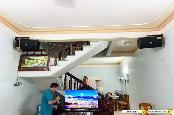 Lắp đặt dàn karaoke trị giá gần 60 triệu cho anh Dũng tại Hải Phòng (Domus DP6120 Max, TD8004, X5 Plus, SW815, BJ-U500) 