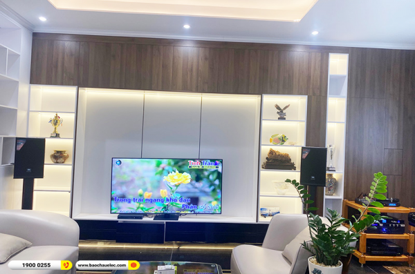 Lắp đặt dàn karaoke trị giá gần 60 triệu cho anh Giang tại Hải Phòng (JBL MTS10, Xli2500, Kx180A, Alto ZMX862, VM300)