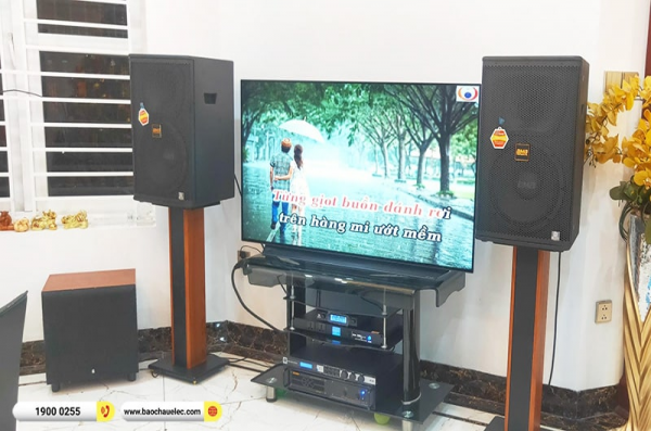 Lắp đặt dàn karaoke trị giá gần 60 triệu cho anh Hiếu tại Hà Nội (BMB CSS 1212SE, VM820A, KX180A, VM300, BKSound M8)