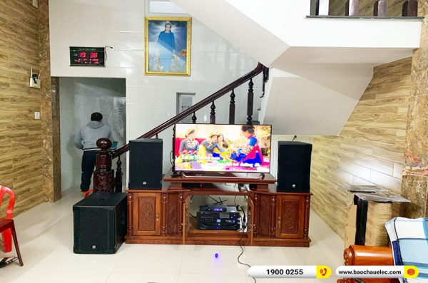 Lắp đặt dàn karaoke trị giá hơn 140 triệu cho anh Sơn tại Bình Định (RCF CMAX 4110, IPS3700, K9900II Luxury, 705AS II, BCE VIP6000) 