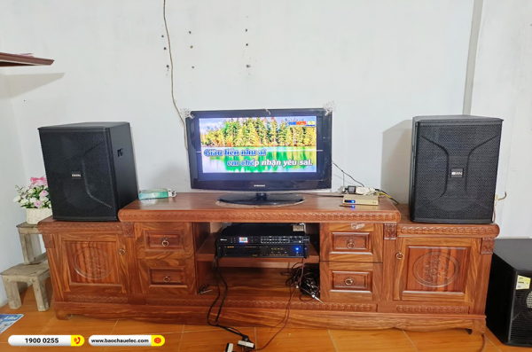 Lắp đặt dàn karaoke trị giá hơn 30 triệu cho anh Thành tại Vĩnh Phúc (BIK BSP 812II, VM630A, DSP-9000 Plus) 