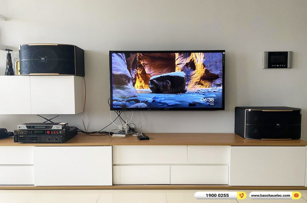 Lắp đặt dàn karaoke trị giá hơn 30 triệu cho cô Vân tại TPHCM (JBL Pasion 12, VM620A, X5 Plus, BCE UGX12) 